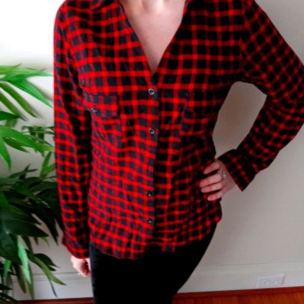 Plaid Button Down Shirt